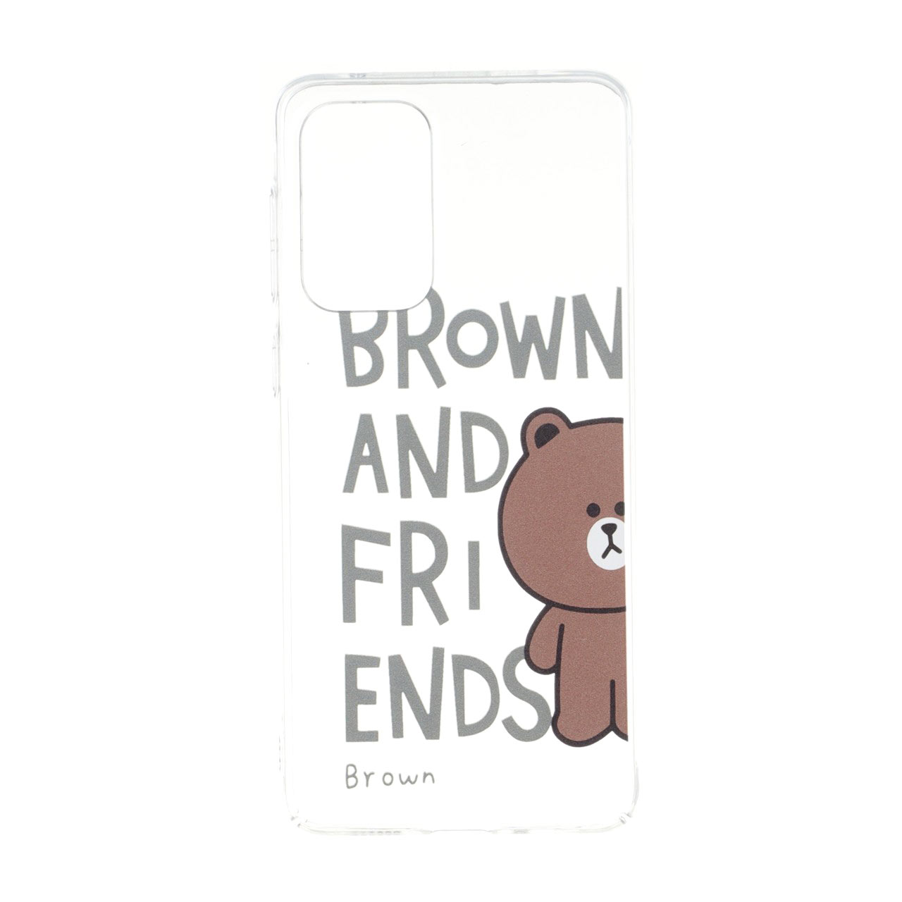 قاب طرح Brown and Friends شفاف مناسب برای سامسونگ گلکسی A33