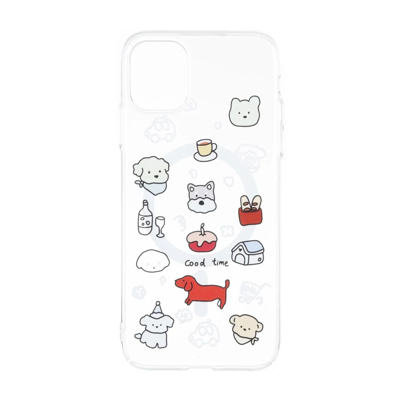 قاب Cute کریستالی طرح مگ سیف Apple iPhone 11 - کد 626