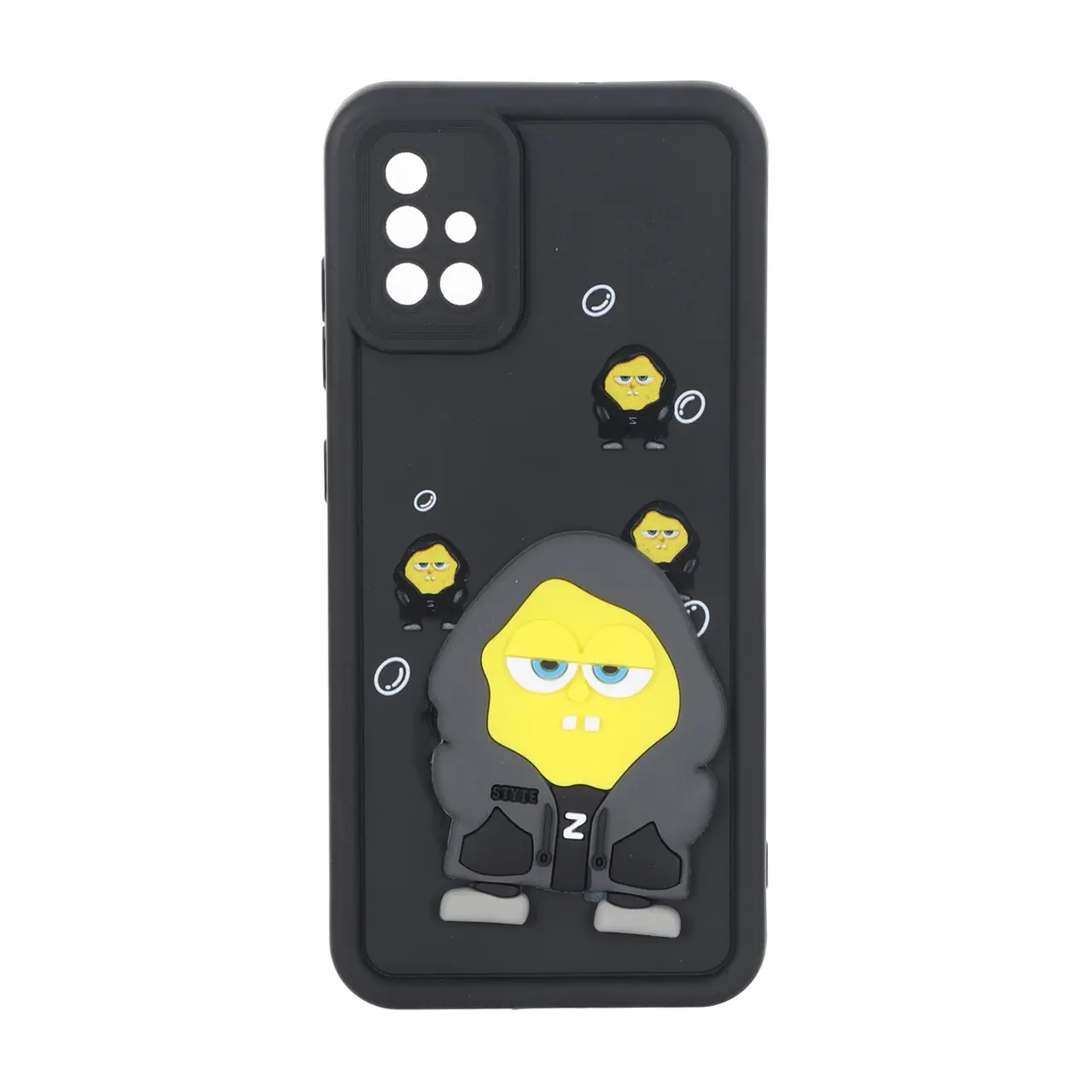 قاب Solid Case عروسکی برجسته Samsung Galaxy A51 / M40s - کد 206