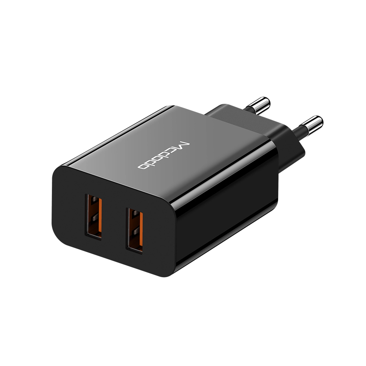 شارژر دیواری فست Mcdodo مدل CH-8910 دو پورت USB با توان 18 وات - مشکی
