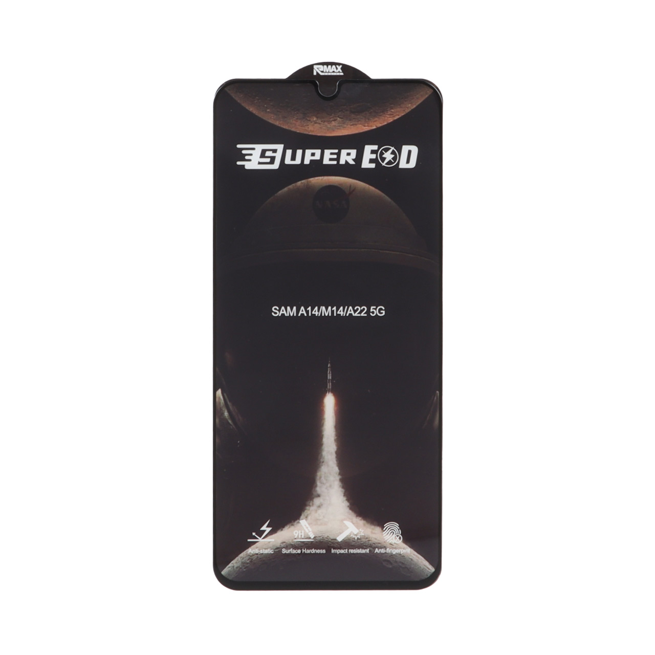 محافظ صفحه نمایش شیشه ای Running Max Super ESD مناسب برای سامسونگ گلکسی A14 / M14 / F14 / A22 5G