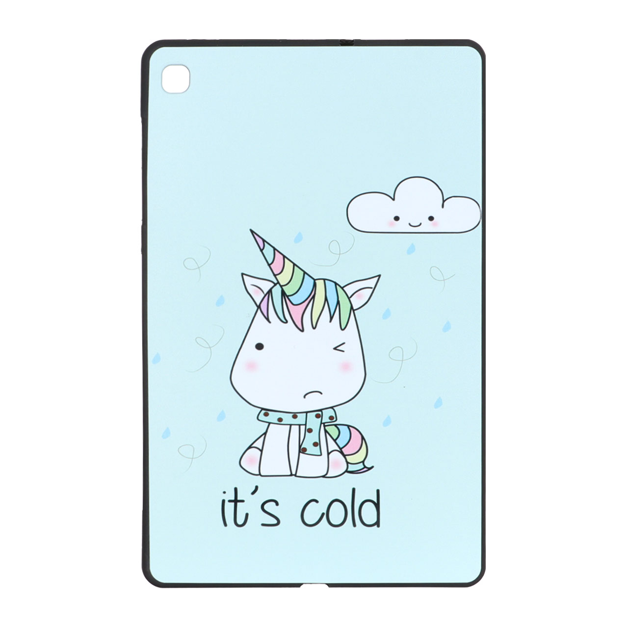 قاب ژله ای طرح یونیکورن It's Cold مناسب برای تبلت سامسونگ گلکسی تب S6 لایت P615/P619