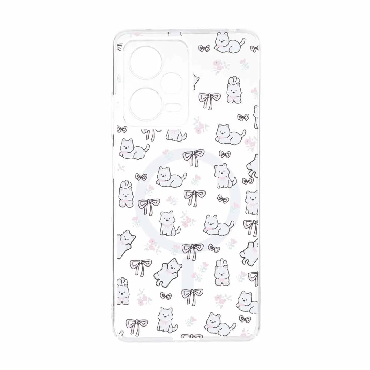قاب Cute کریستالی طرح مگ سیف محافظ لنزدار Xiaomi Redmi Note 12 Pro 5G - کد 68