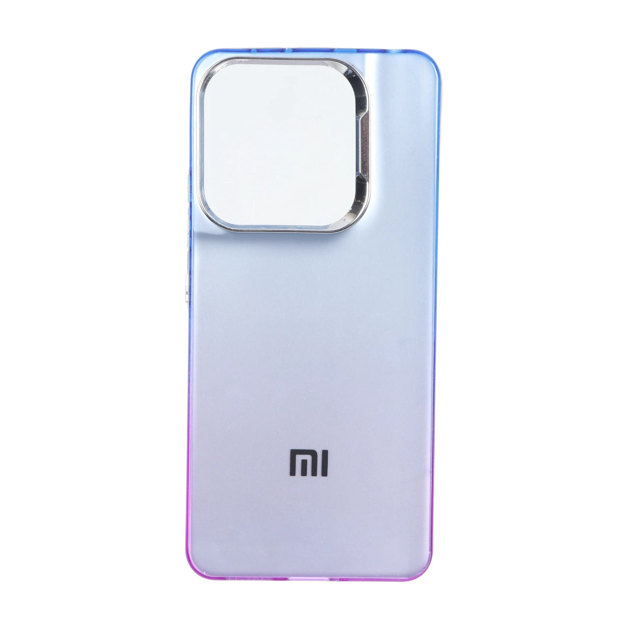 قاب SO COOL لنز متال لوگودار دور رنگی Xiaomi Redmi Note 14 4G - آبی بنفش
