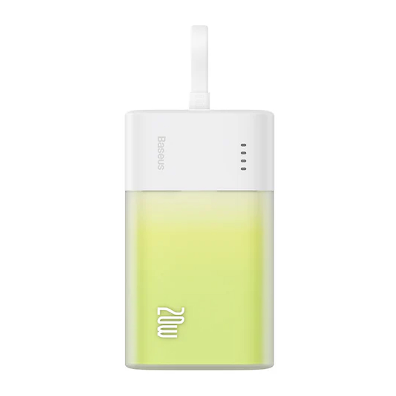 پاوربانک 20 وات 5200 میلی آمپر (فست شارژ) Baseus مدل Popsicle PPKDC05I - سبز