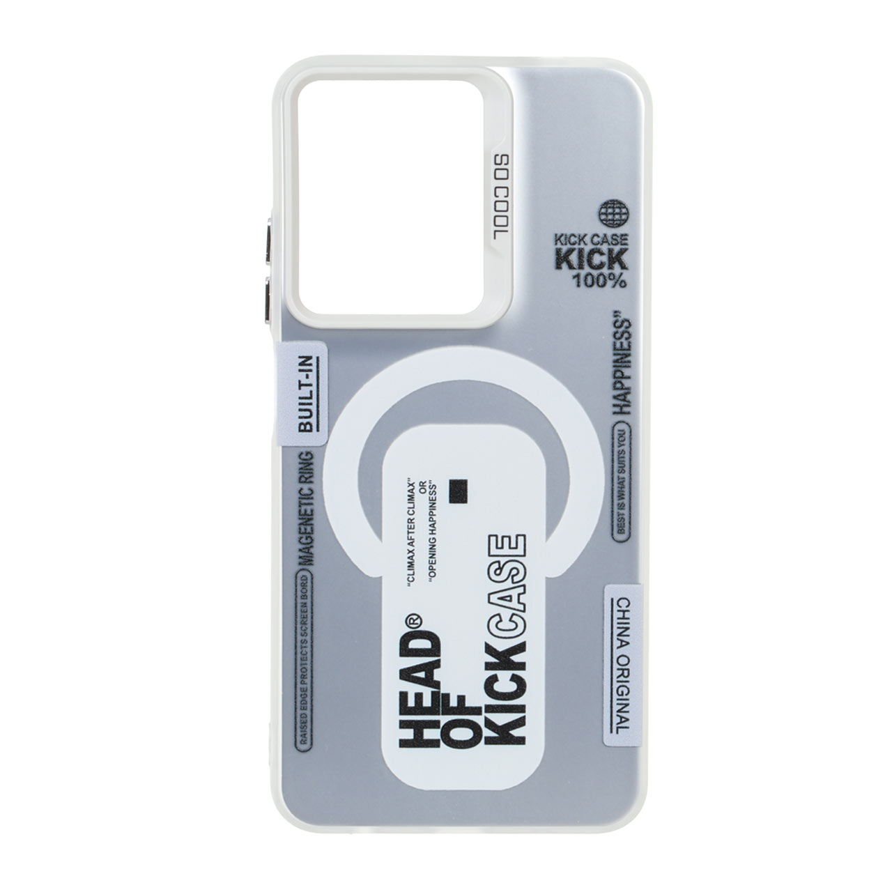 قاب مگ سیف Kick Case طرح SO COOL سفید مناسب برای شیائومی ردمی A5 و پوکو C71