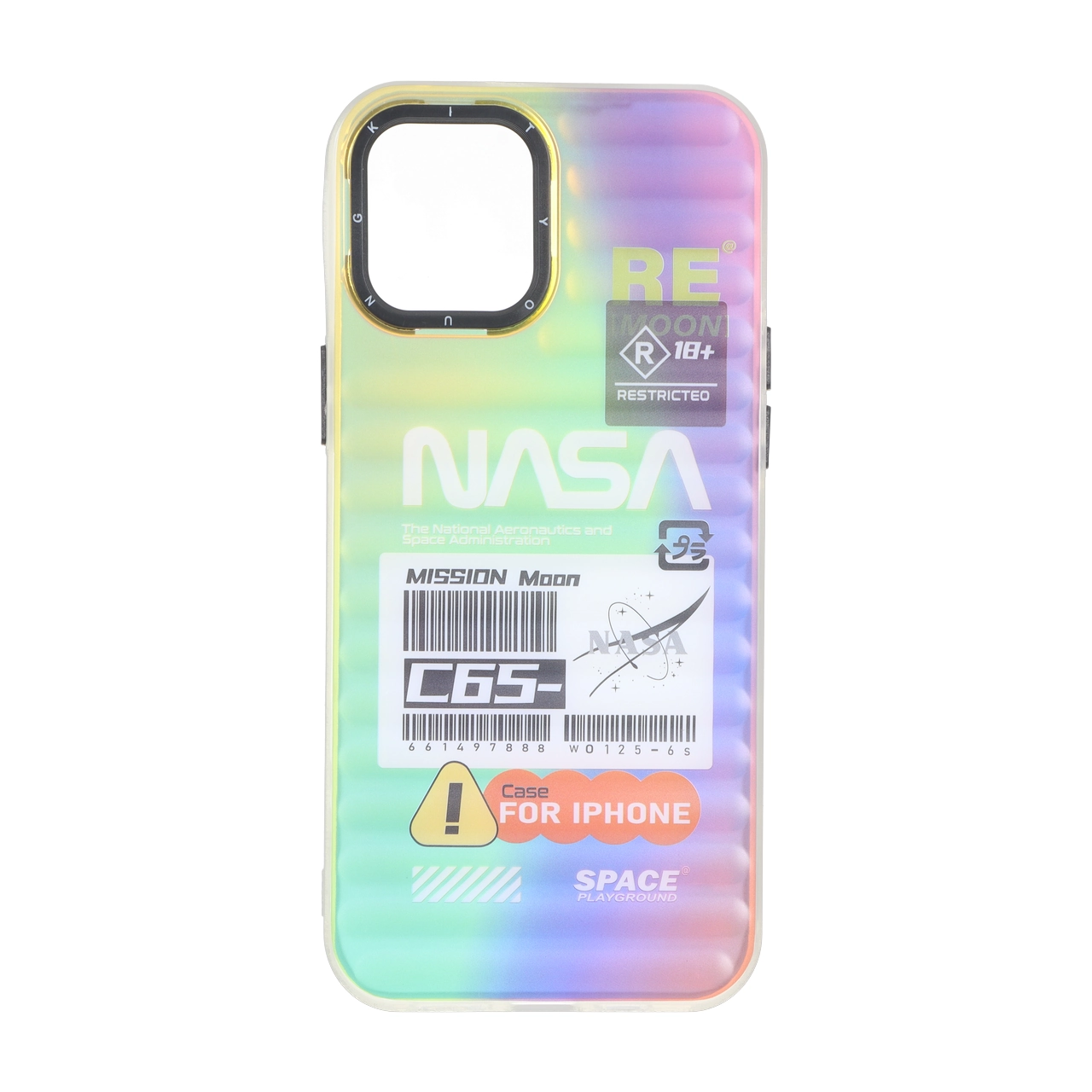 قاب یانگ کیت هولوگرامی طرح دار دور مات Apple iPhone 12 Pro Max - کد 130