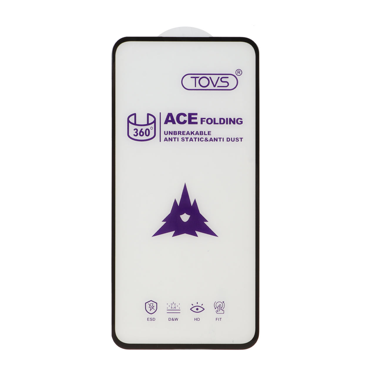 محافظ صفحه نمایش شیشه ای فول کاور 360 آنتی استاتیک ACE مناسب برای سامسونگ گلکسی A35 و A55