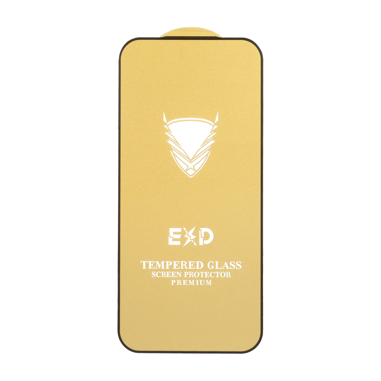 محافظ صفحه نمایش شیشه ای فول کاور OG Golden مشکی مناسب برای آیفون 17 پرو مکس
