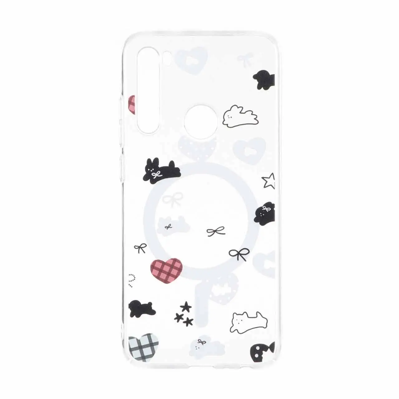 قاب Cute کریستالی طرح مگ سیف Xiaomi Redmi Note 8 - کد 294