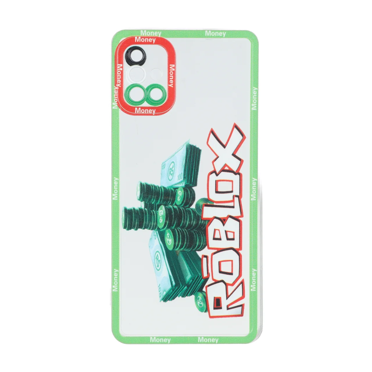 قاب ژله ای طرح دار دور رنگی طرح Roblox مناسب برای سامسونگ گلکسی A51 و M40s