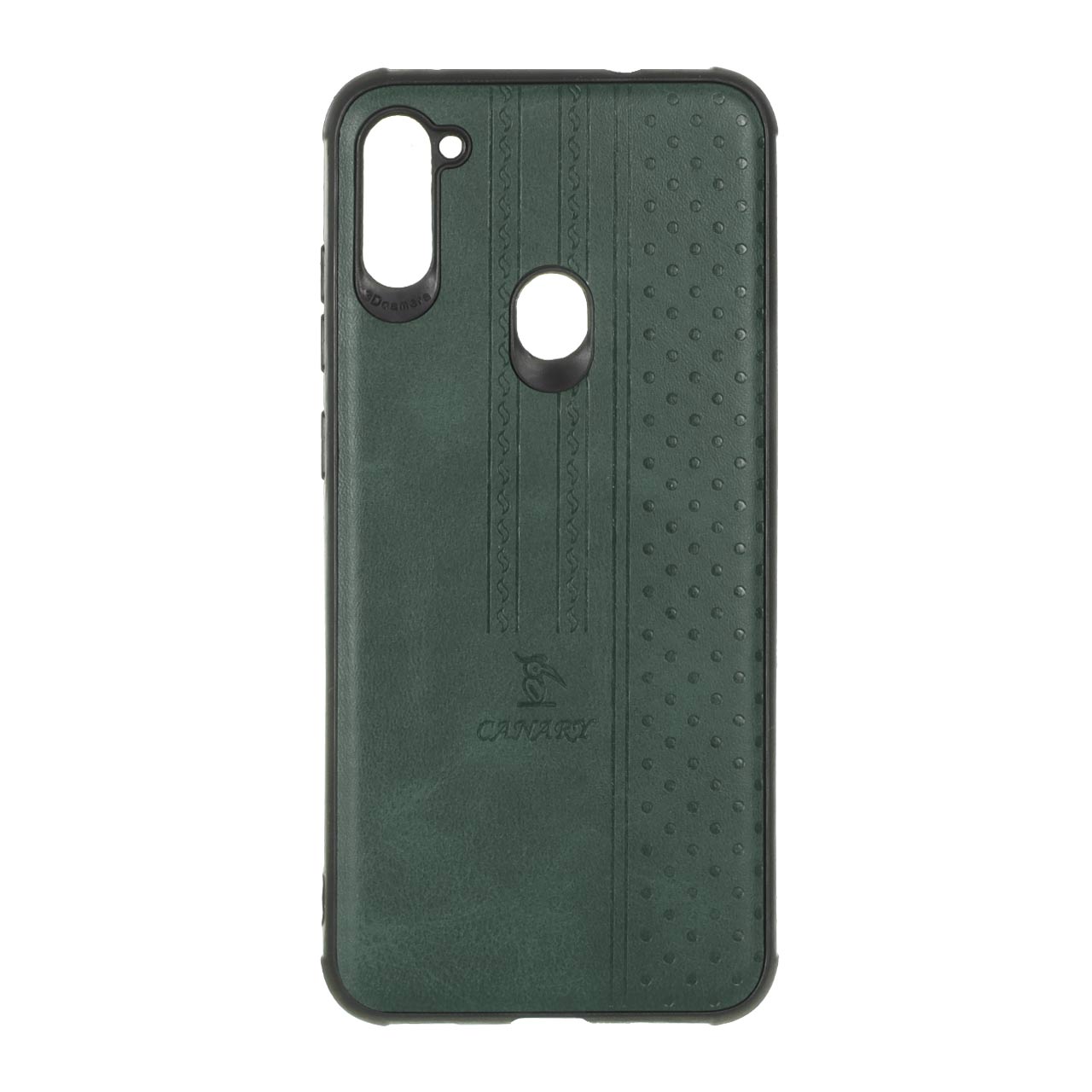 قاب طرح چرم CANARY نقطه چین مناسب برای سامسونگ گلکسی A11 و M11