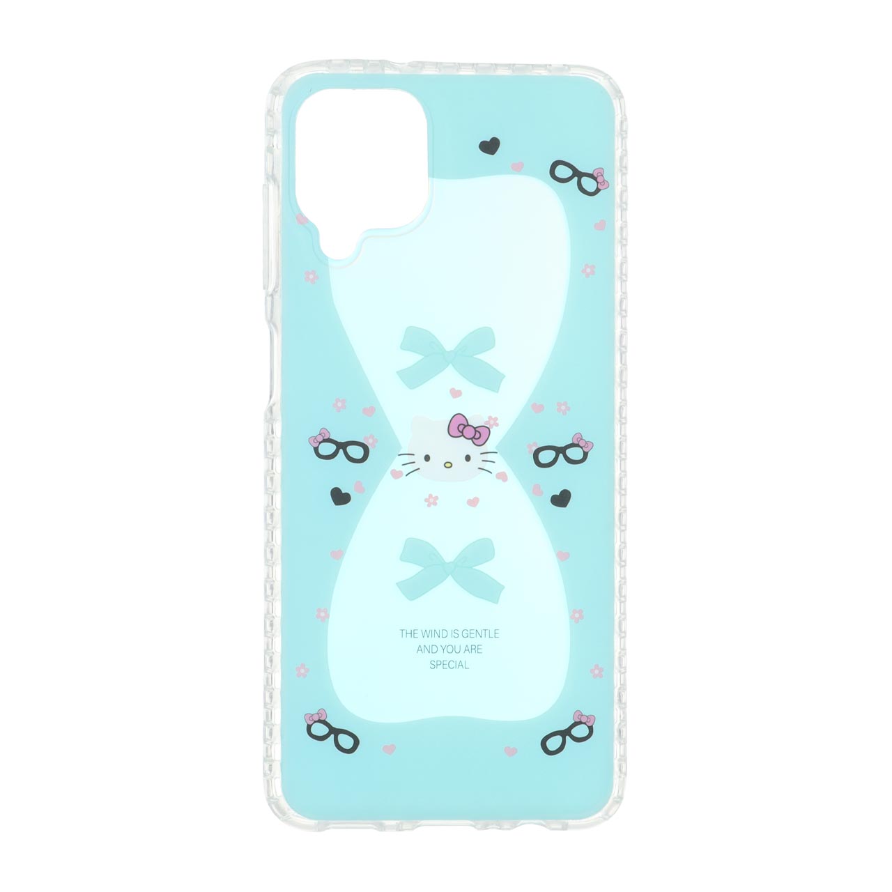 قاب هولوگرامی طرح Kitty مات دور ژله ای مناسب برای سامسونگ گلکسی A12 / M12 / F12