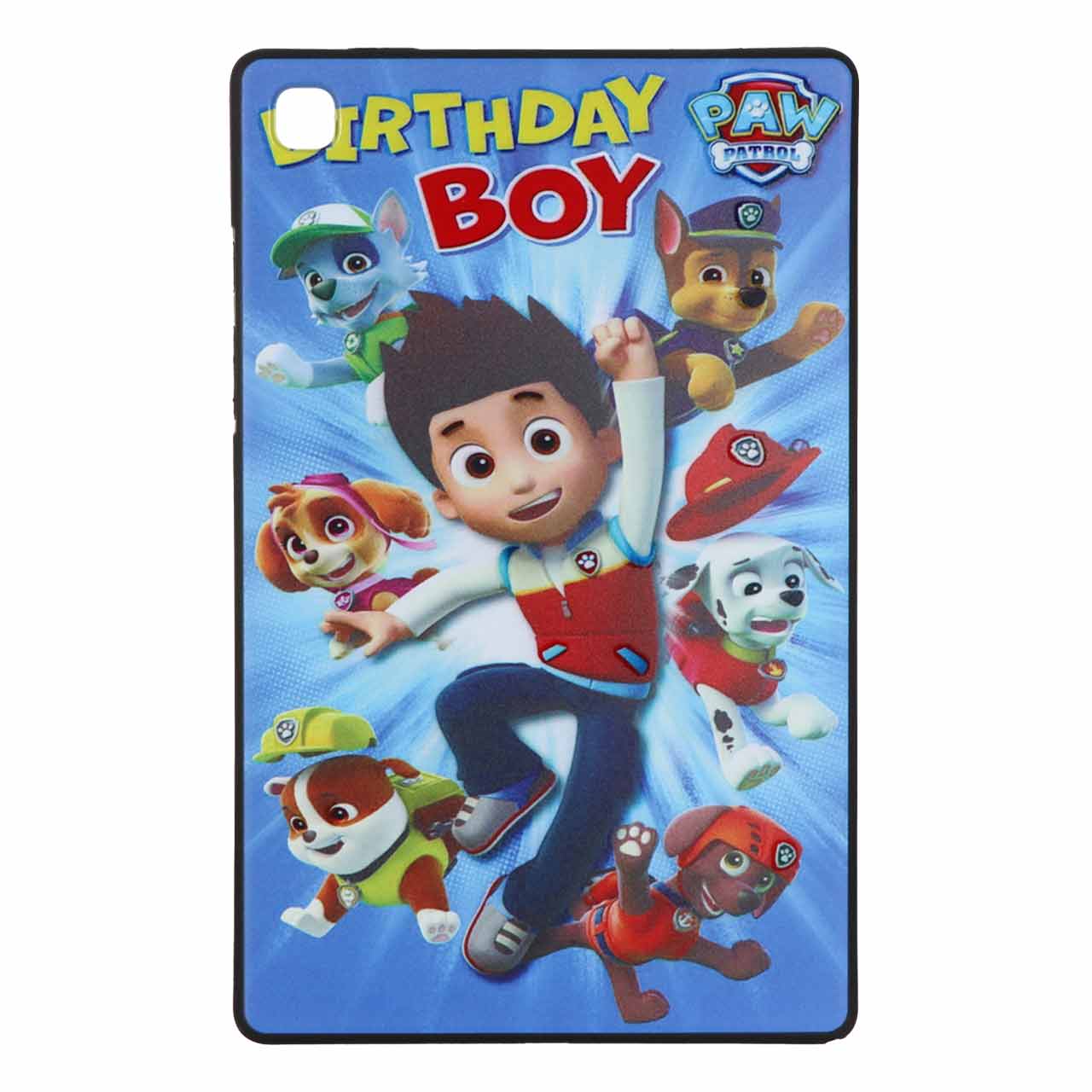 قاب ژله ای طرح سگ های نگهبان (پاو پاترول) Birthday Boy مناسب برای تبلت سامسونگ گلکسی تب A7 10 اینچ (SM-T505)