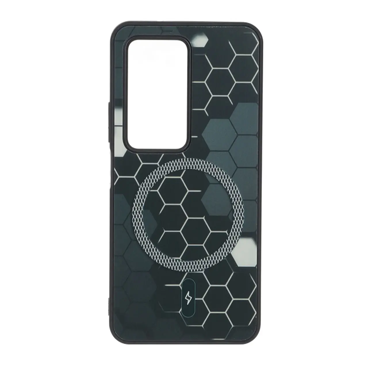 قاب طرح Hexagon مگ سیف هاشوردار مناسب برای شیائومی ردمی ۱۵ 4G