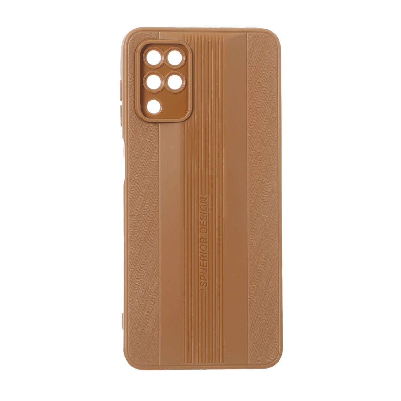 قاب طرح Spuerior Design محافظ لنزدار عسلی مناسب برای سامسونگ گلکسی A12 و M12 و F12