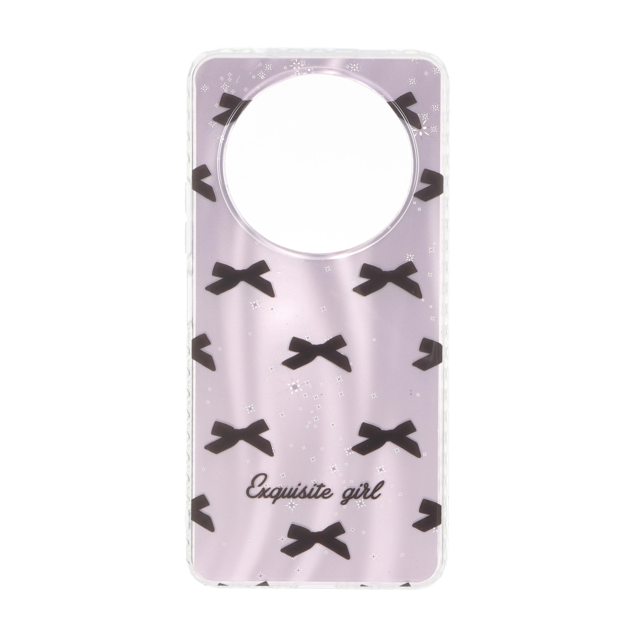 قاب طرح ستاره ای مات پاپیون مشکی مناسب برای شیائومی ردمی A3 و A3x و پوکو C61
