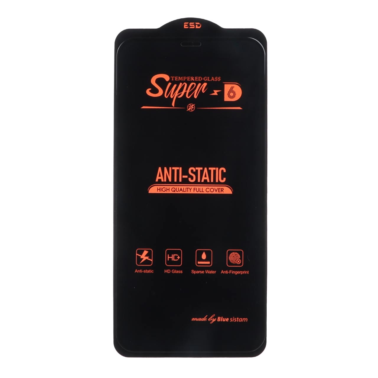 محافظ صفحه نمایش شیشه‌ای فول کاور Super D 6 ESD مناسب برای آیفون XR و 11