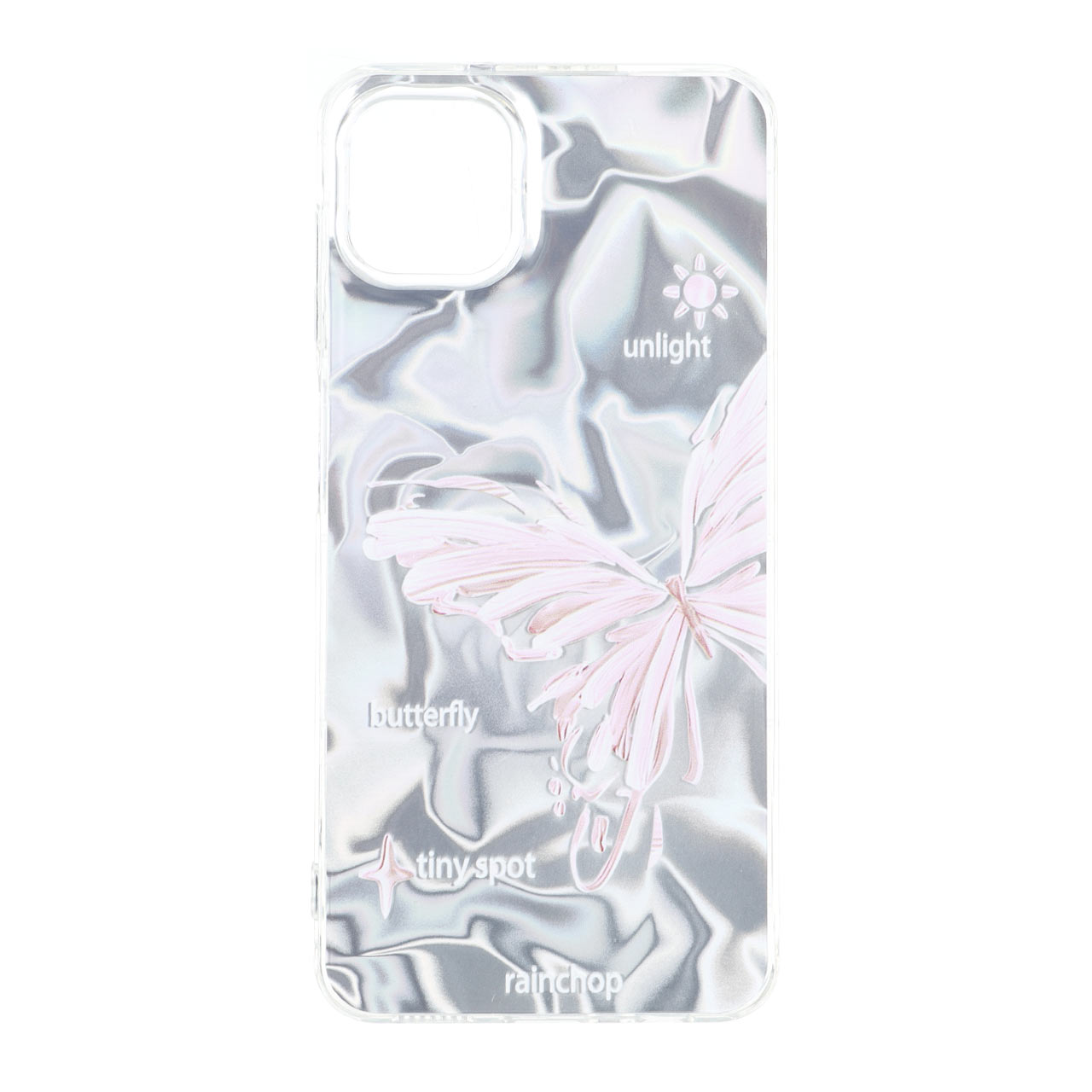 قاب طرح Silver Cloud دور ژله ای مناسب برای سامسونگ گلکسی A04 و M13 5G