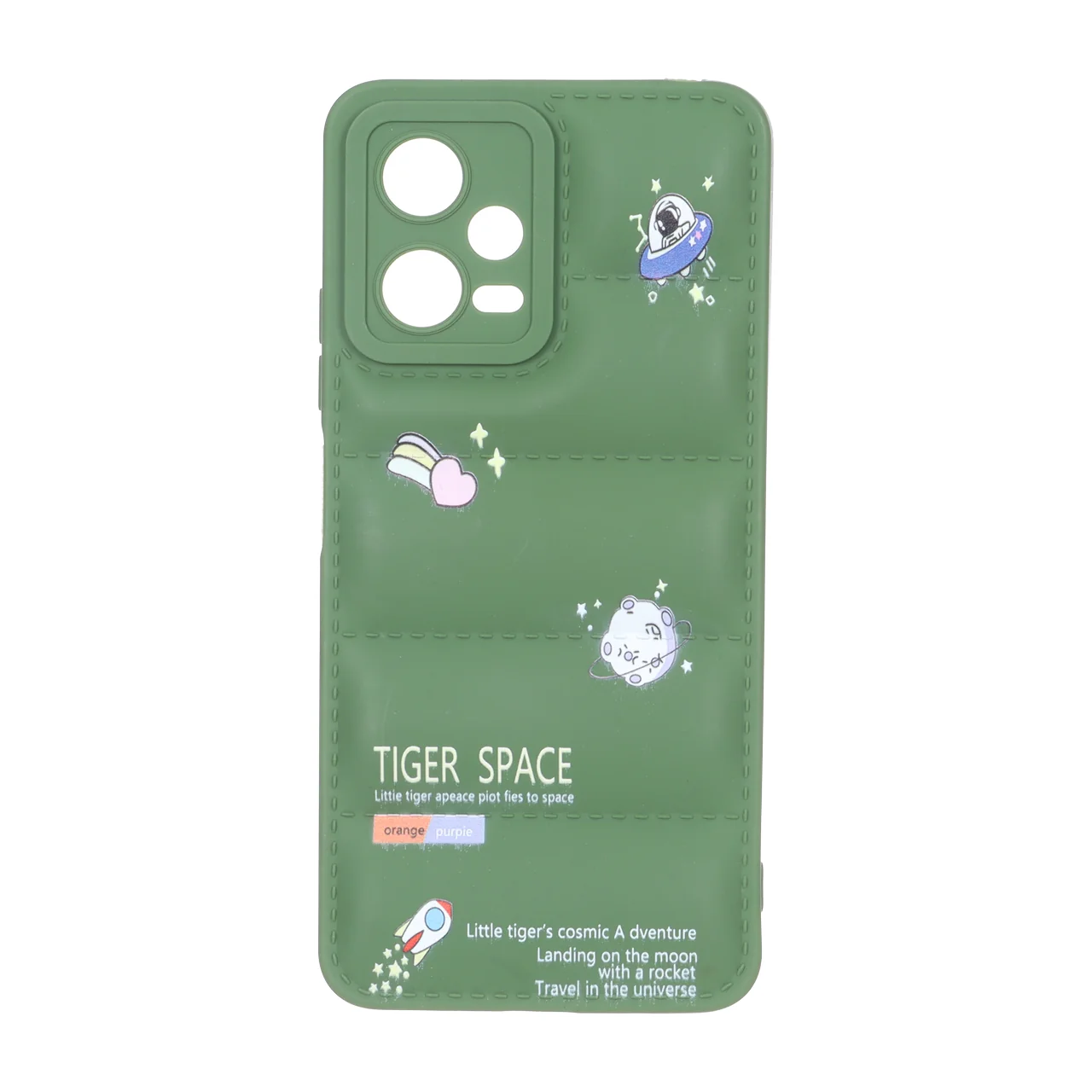 قاب طرح فضایی پافری (Tiger Space) مناسب برای شیائومی ردمی نوت 12 5G و پوکو X5 5G