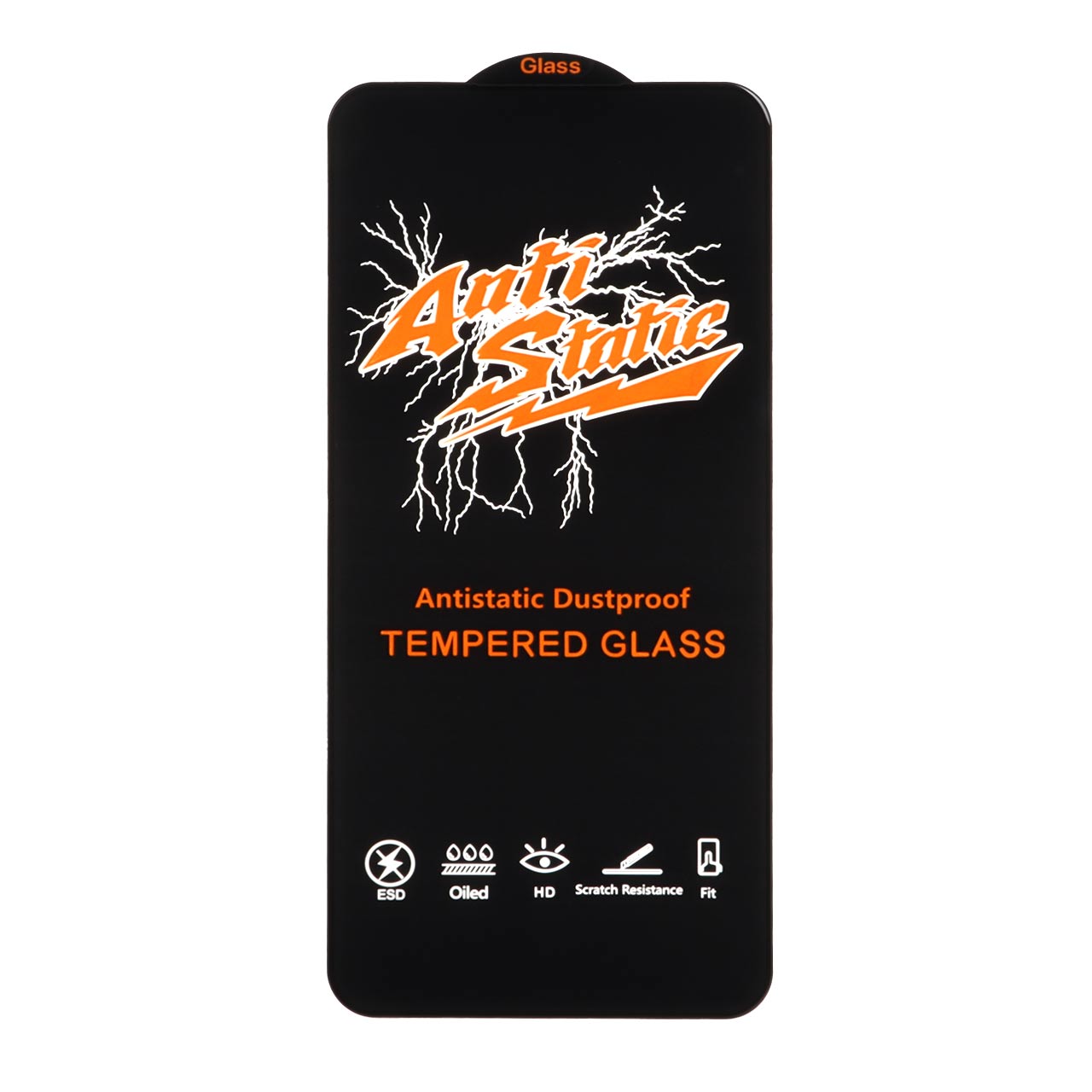 محافظ صفحه نمایش شیشه‌ای Full Cover Anti Static مناسب برای Samsung S25 FE / S24 FE / A57 / A37 / A56 / A36