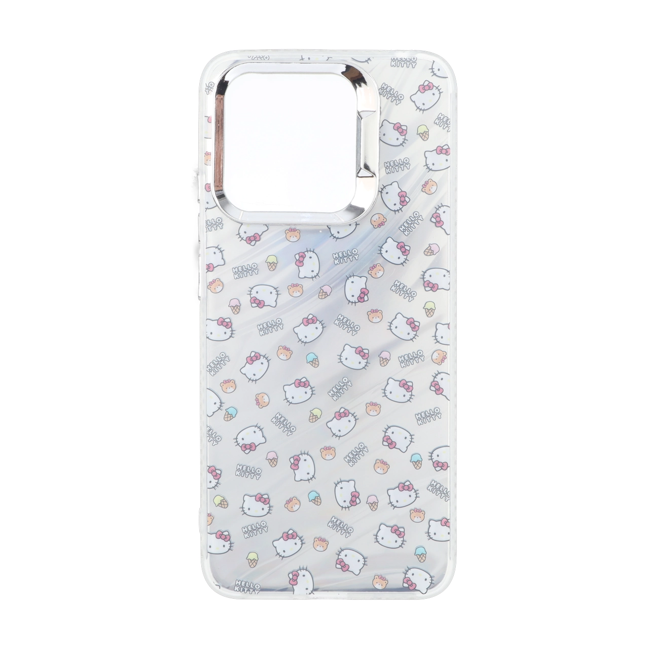 قاب طرح Hello Kitty هفت رنگ مناسب برای شیائومی ردمی 10C / ردمی 10 پاور / پوکو C40