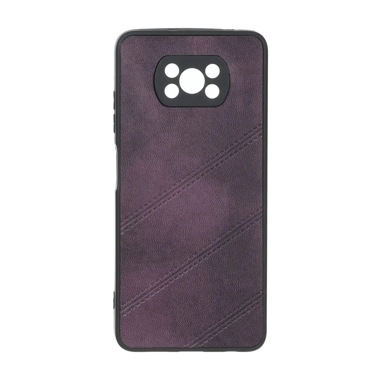 قاب طرح چرم مورب مناسب برای شیائومی پوکو X3 / پوکو X3 پرو / پوکو X3 NFC