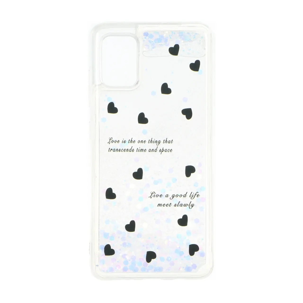 قاب آکواریومی اکلیلی طرح دار دور ژله ای Samsung Galaxy A51 / M40s - کد 104