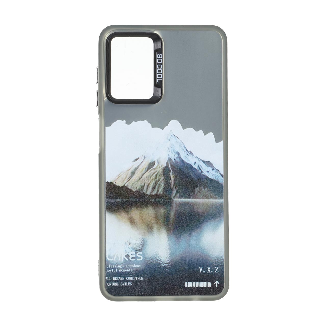 قاب طرح کوهستان SO COOL با محافظ لنز و دکمه کروم مناسب برای سامسونگ گلکسی A12 و M12 و F12