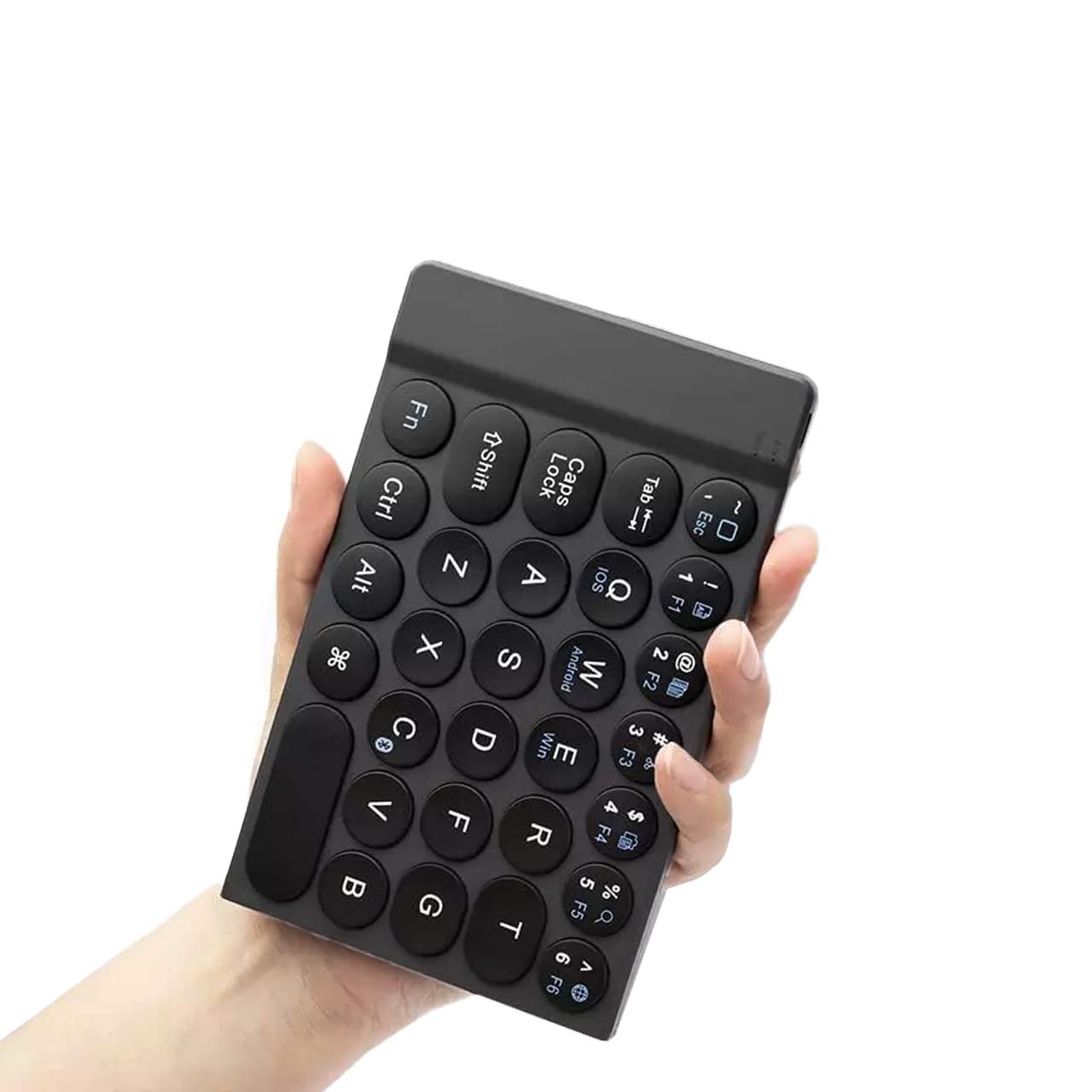 مینی کیبورد بلوتوثی تاشو Wiwu مدل FMK-01 مشکی