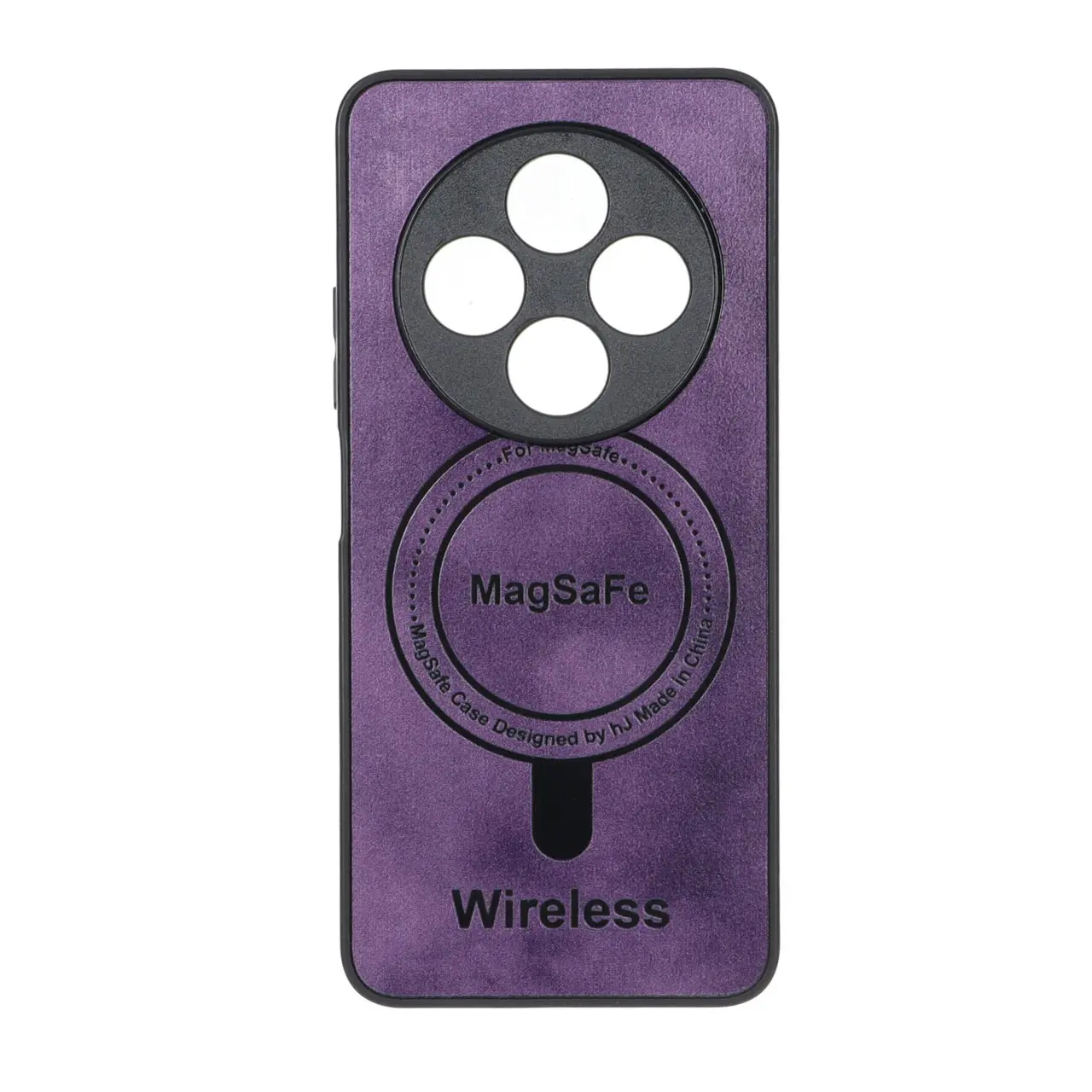 قاب Wireless طرح مگ سیف محافظ لنز برجسته مناسب برای شیائومی ردمی 14C، ردمی A4 و پوکو C75