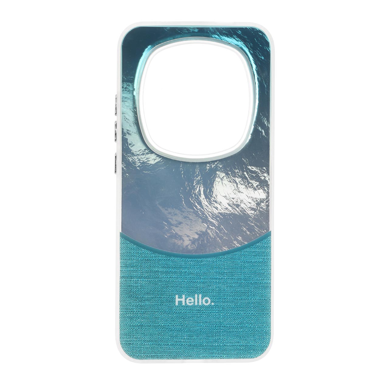 قاب Hello طرح جین Ice آبی مناسب برای شیائومی ردمی نوت 15 پرو 5G
