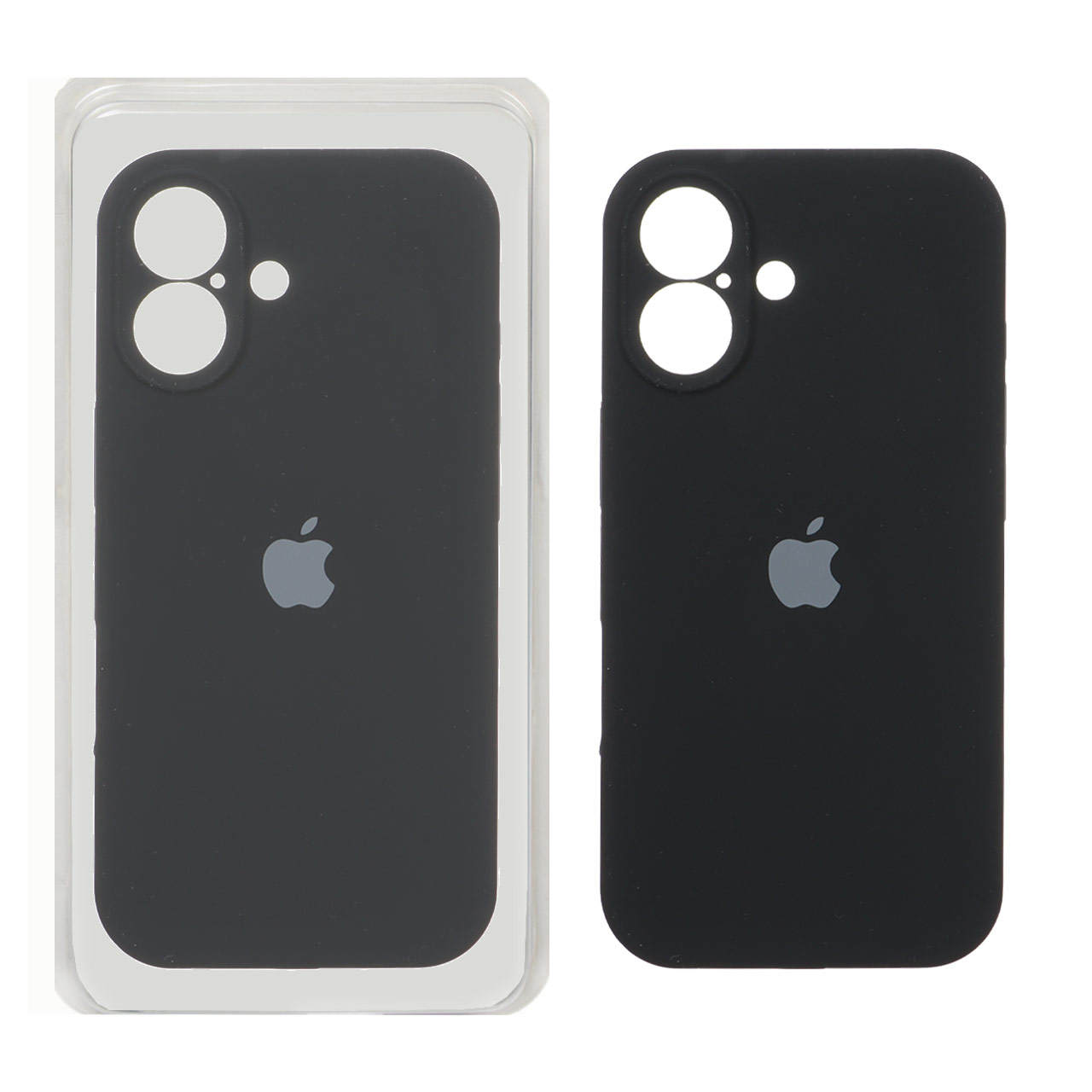 قاب سیلیکونی محافظ لنزدار اورجینال Apple iPhone 17 - مشکی (پک اصلی)