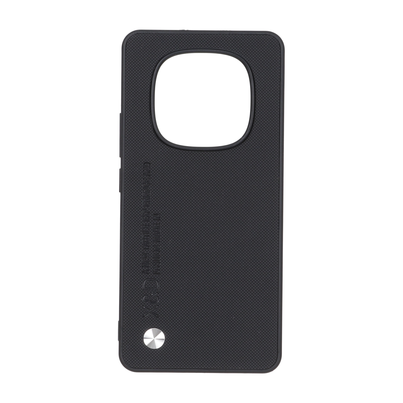قاب طرح X&D سوزنی دکمه فلزی مناسب برای شیائومی ردمی نوت 15