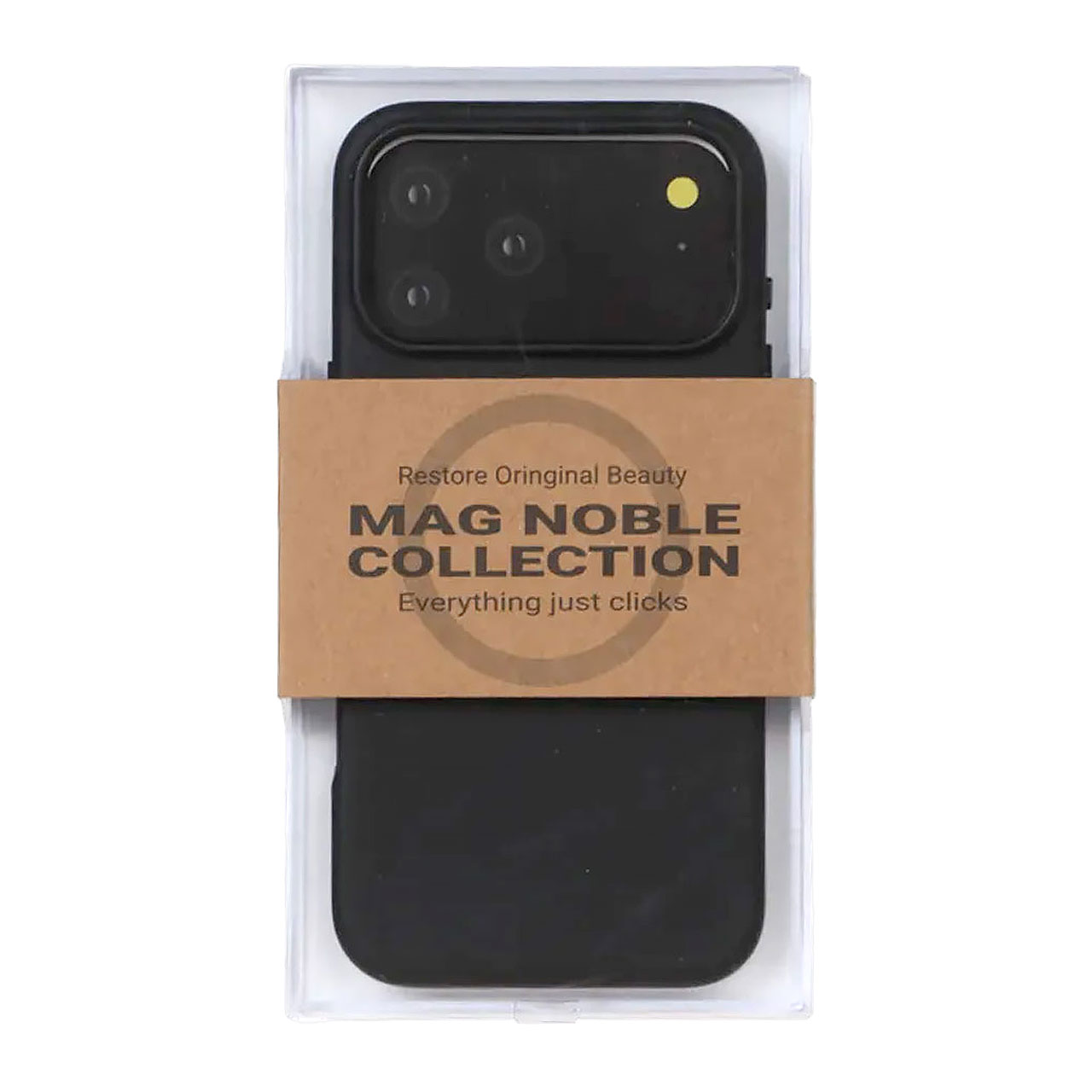 قاب Original KDoo MAG Noble مشکی مناسب برای آیفون 17 پرو مکس
