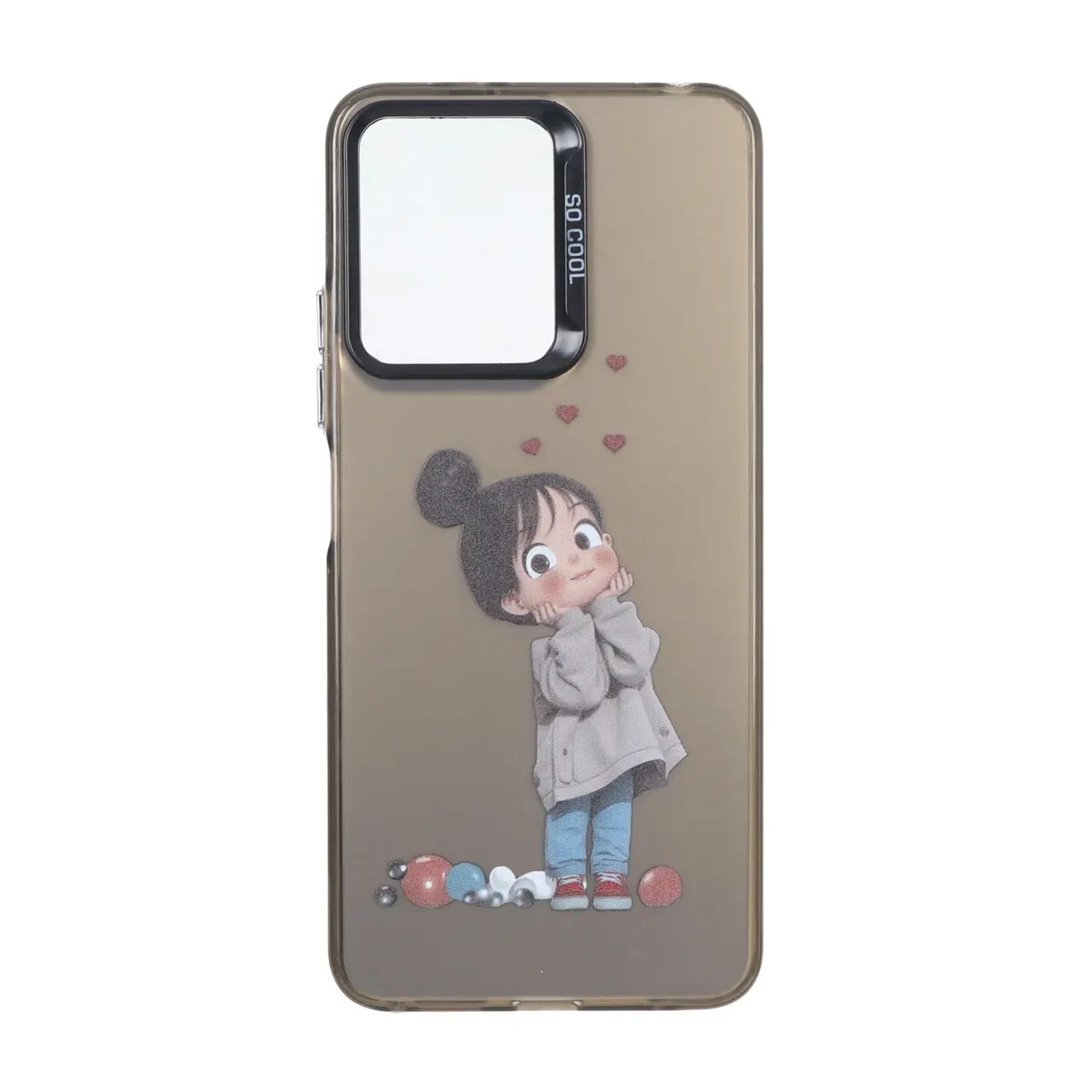 قاب SO COOL دودی طرح دختر cute مناسب برای شیائومی ردمی نوت 12 4G