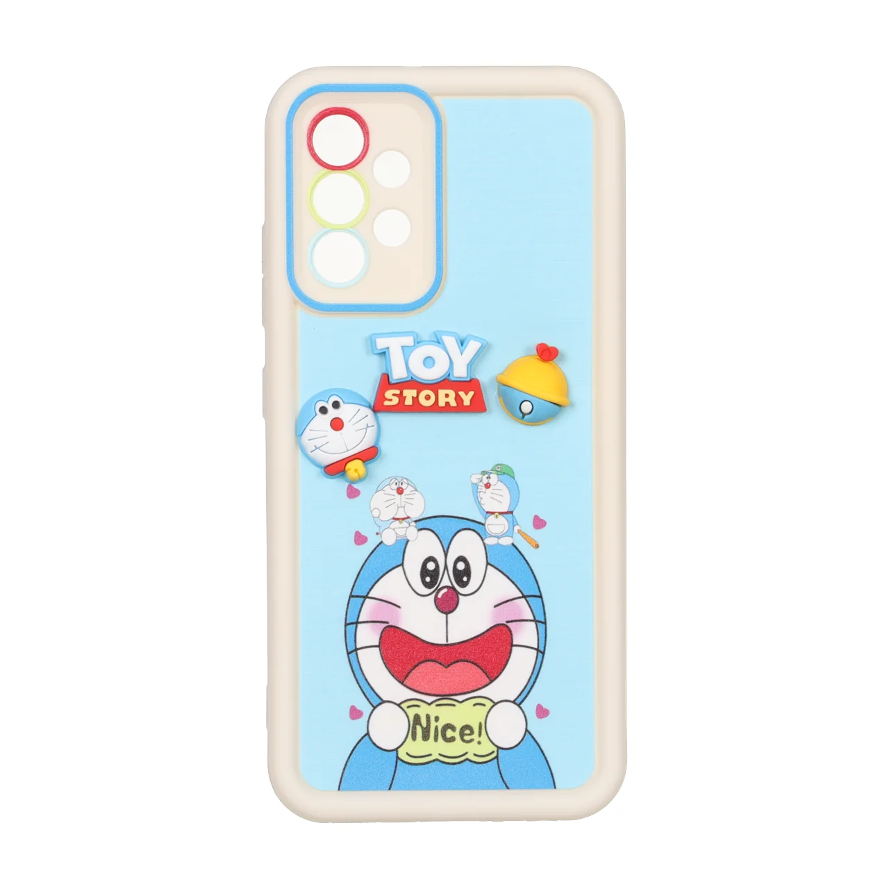 قاب طرح عروسک برجسته محافظ لنز Doraemon و Toy Story مناسب برای سامسونگ گلکسی A32 4G