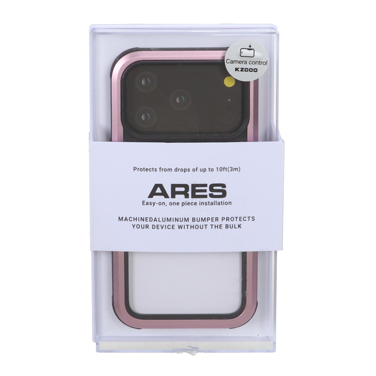 قاب Original KZDoo Ares مدل Apple iPhone 17 Pro -صورتی