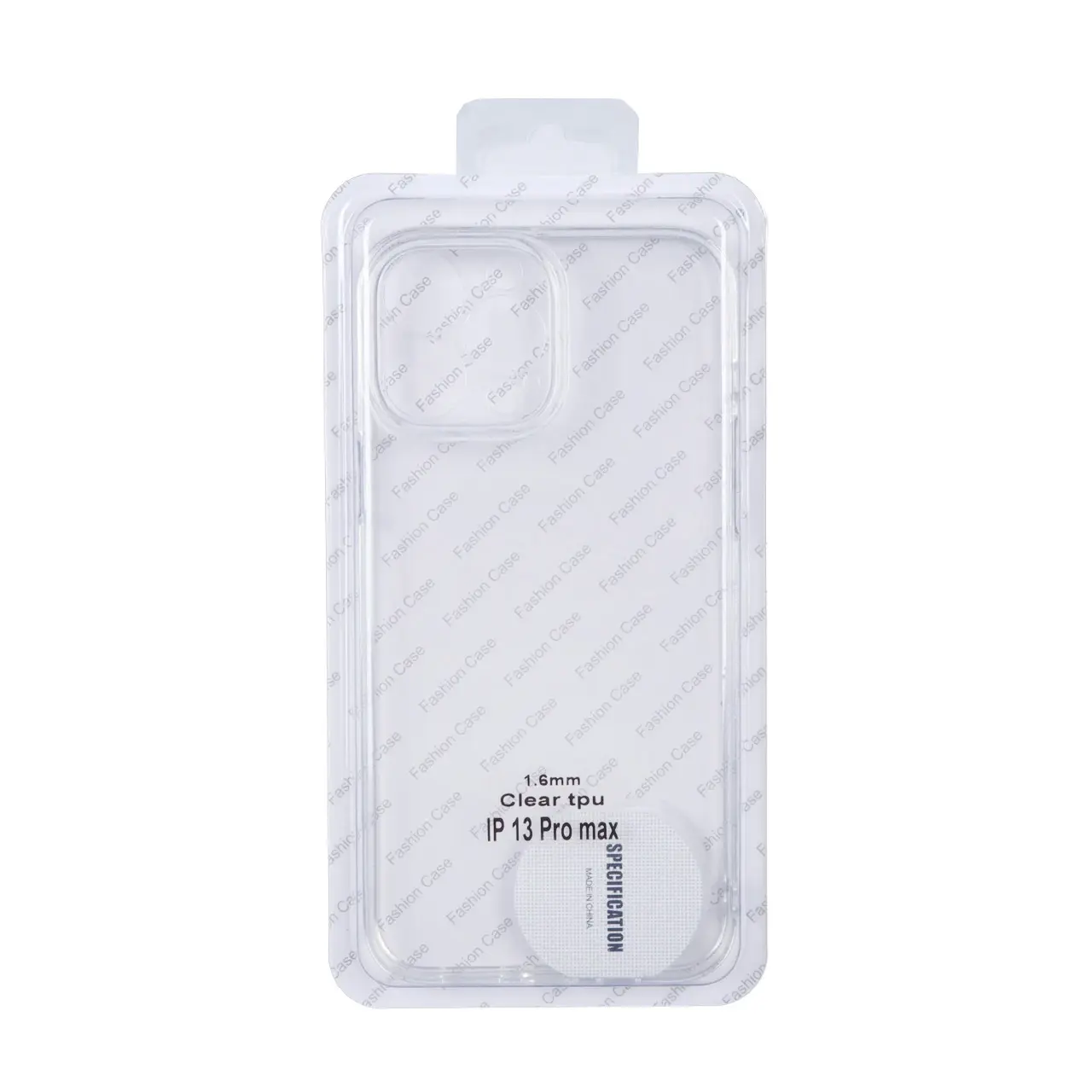 قاب ژله ای شفاف محافظ لنزدار Apple iPhone 13 Pro Max (پک دار)