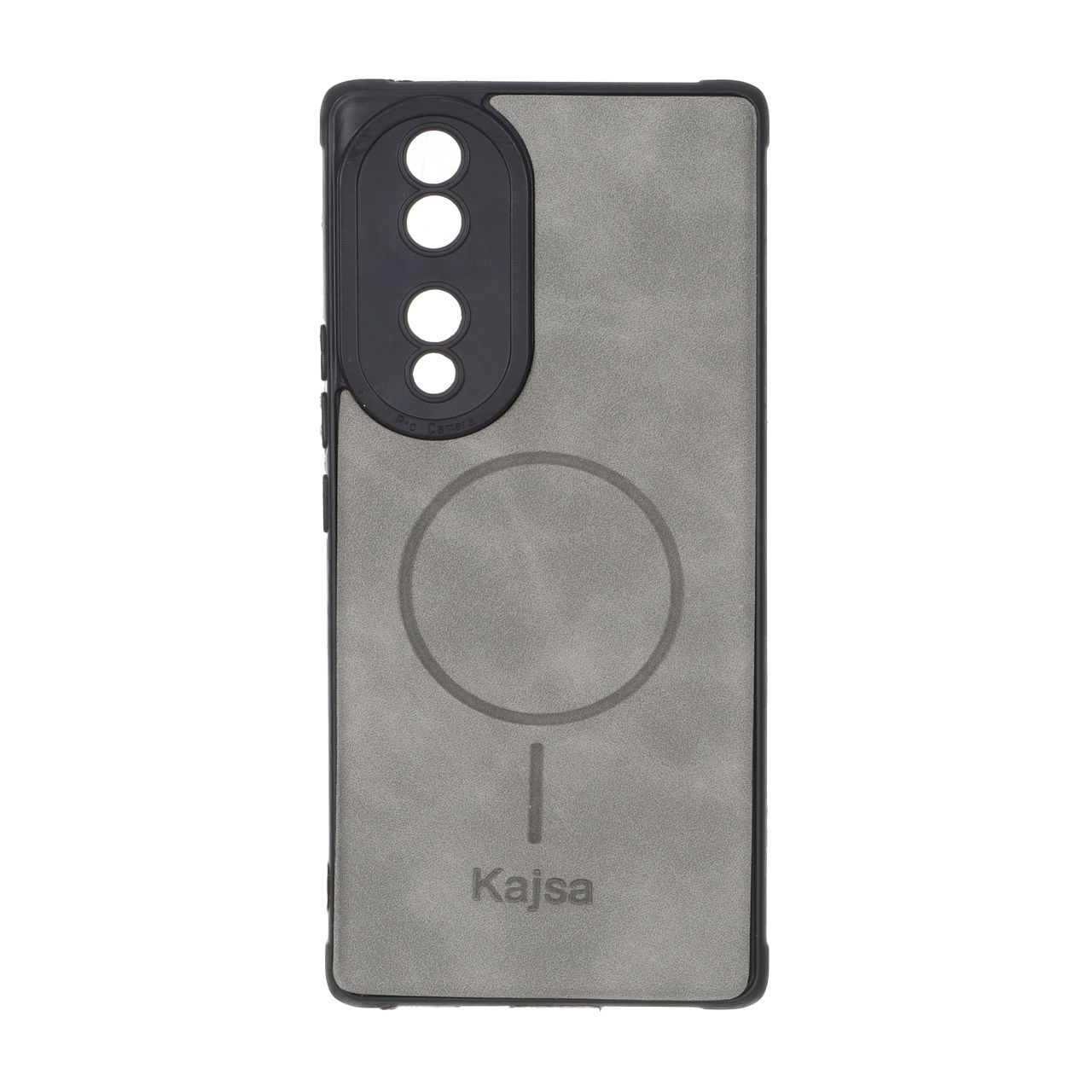 قاب جیر Kajsa طرح مگ سیف MNC طوسی مناسب برای Honor 70