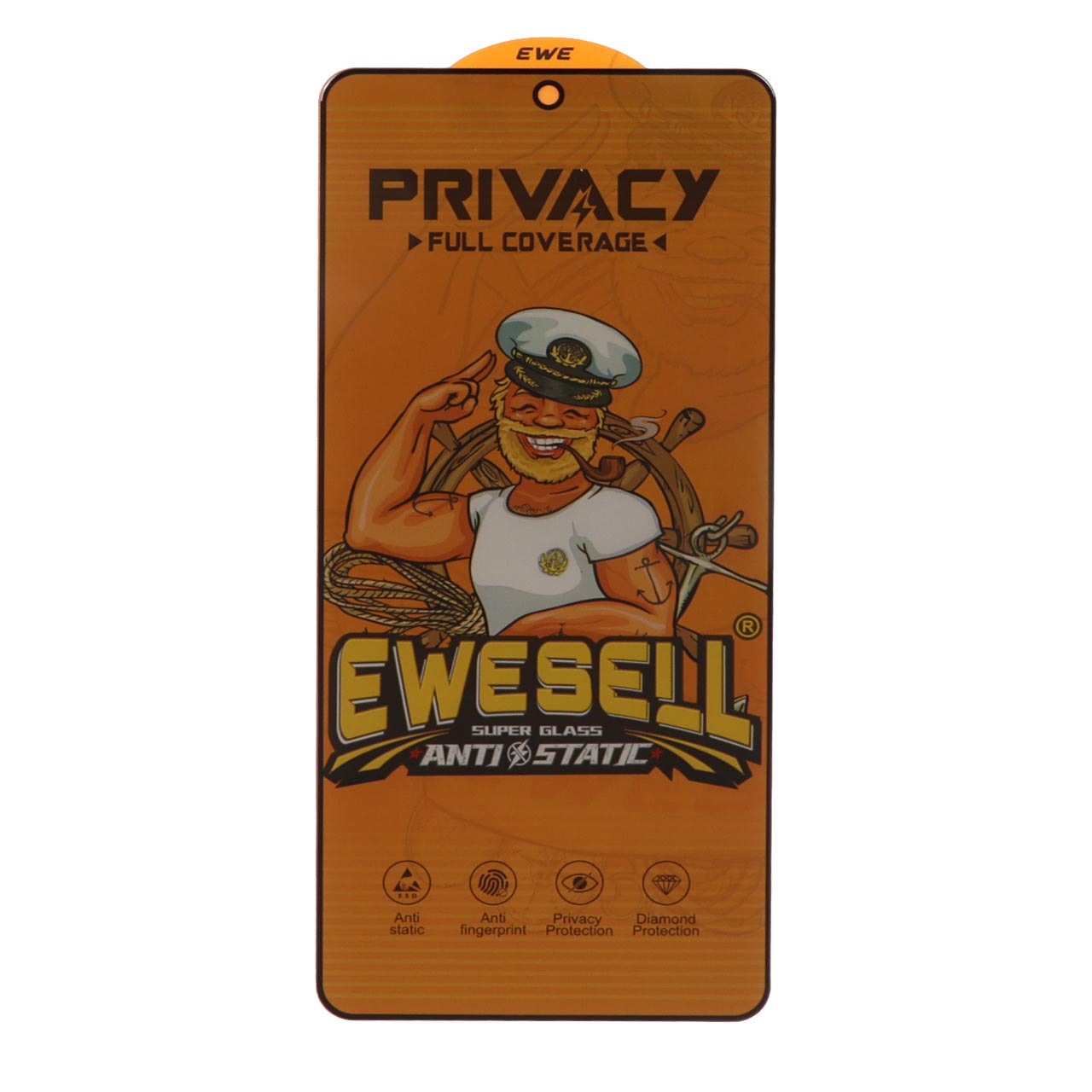 محافظ صفحه نمایش شیشه ای Full Cover Ewesell Anti Static Privacy مدل Xiaomi Redmi Note 14 4G / Note 12 Pro 4G / Note 11 Pro / Note 11 Pro Plus / Note 10 Pro 4G / Note 10 Pro Max / Poco F3 / F3 GT / F4 / X4 Pro / Mi 13T / Mi 13T Pro