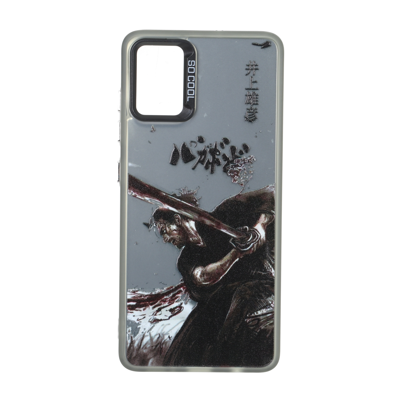 قاب طرح وگاباند (Vagabond) بلک لنز دکمه کروم مناسب برای سامسونگ گلکسی A51 و M40s