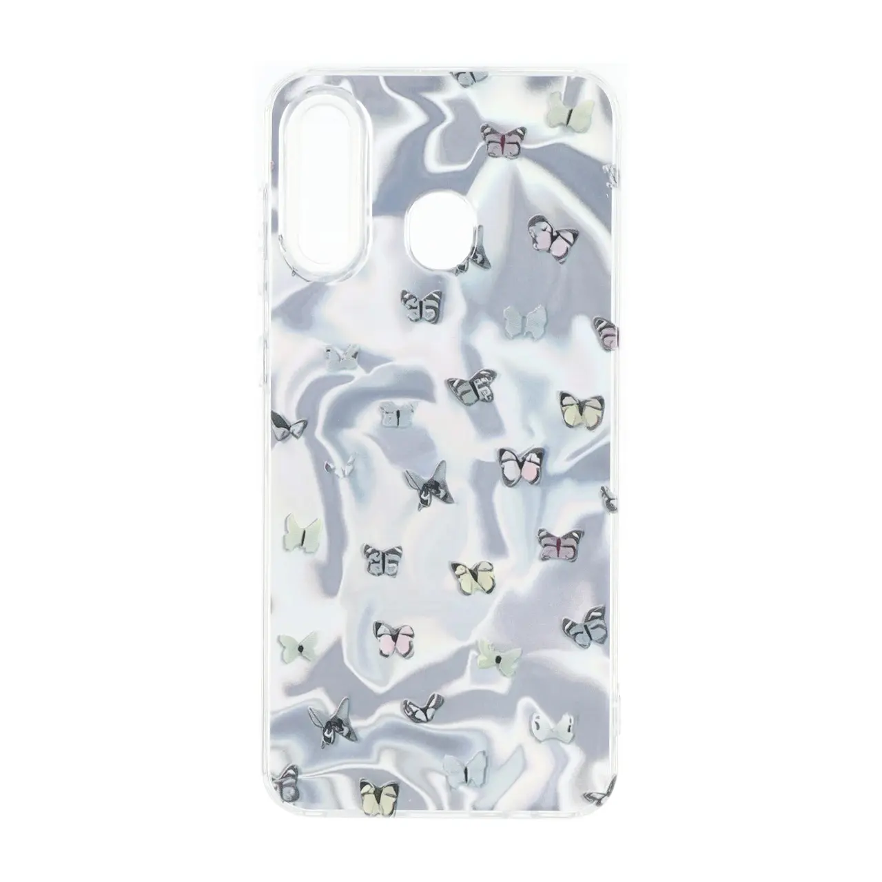 قاب Silver Cloud دور ژله ای طرح دار Samsung Galaxy A30 / A20 - کد 229