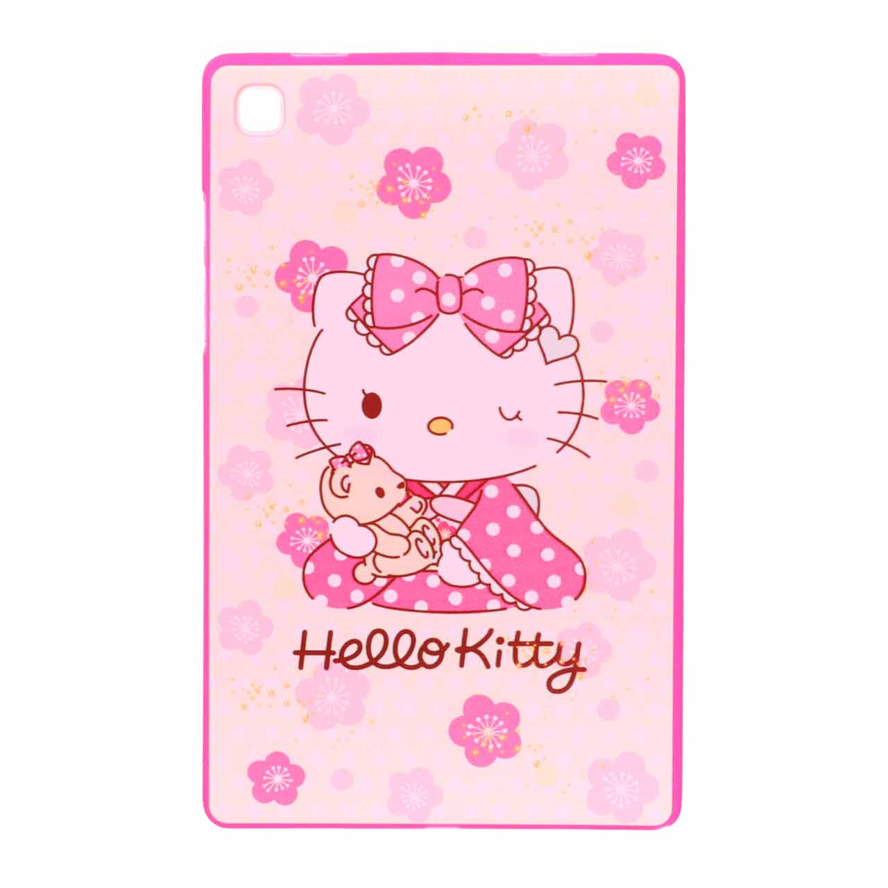 قاب طرح هلو کیتی (Hello Kitty) ژله ای فانتزی مناسب برای تبلت سامسونگ گلکسی تب A7 10 اینچ مدل SM T505