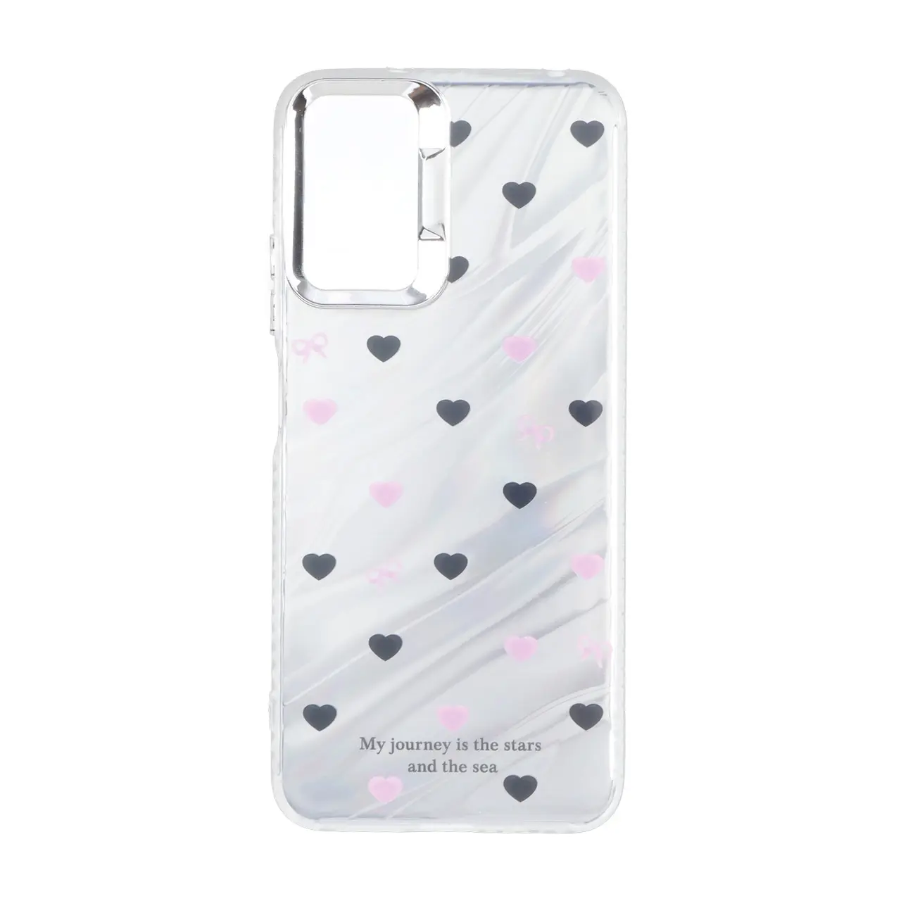 قاب Pucker هفت رنگ دور ژله ای مات لنز کروم Xiaomi Redmi Note 12S / Xiaomi Redmi Note 11 4G / Redmi Note 11S - طرح 281