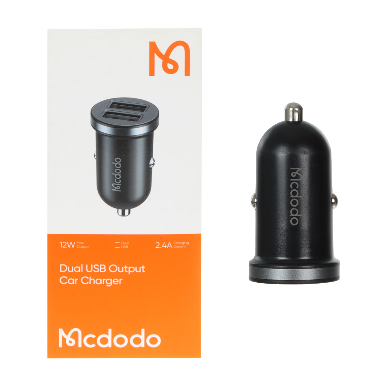 شارژر فندکی دو پورت Mcdodo مدل CC-6601 - مشکی