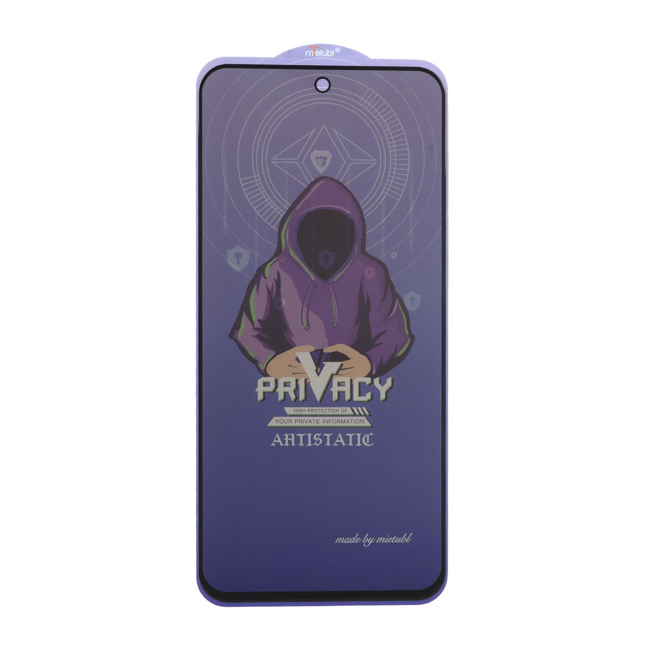 محافظ صفحه نمایش شیشه‌ای Mietubl Anti Static Privacy مناسب برای گوشی Xiaomi Redmi 15 و Poco M7 4G