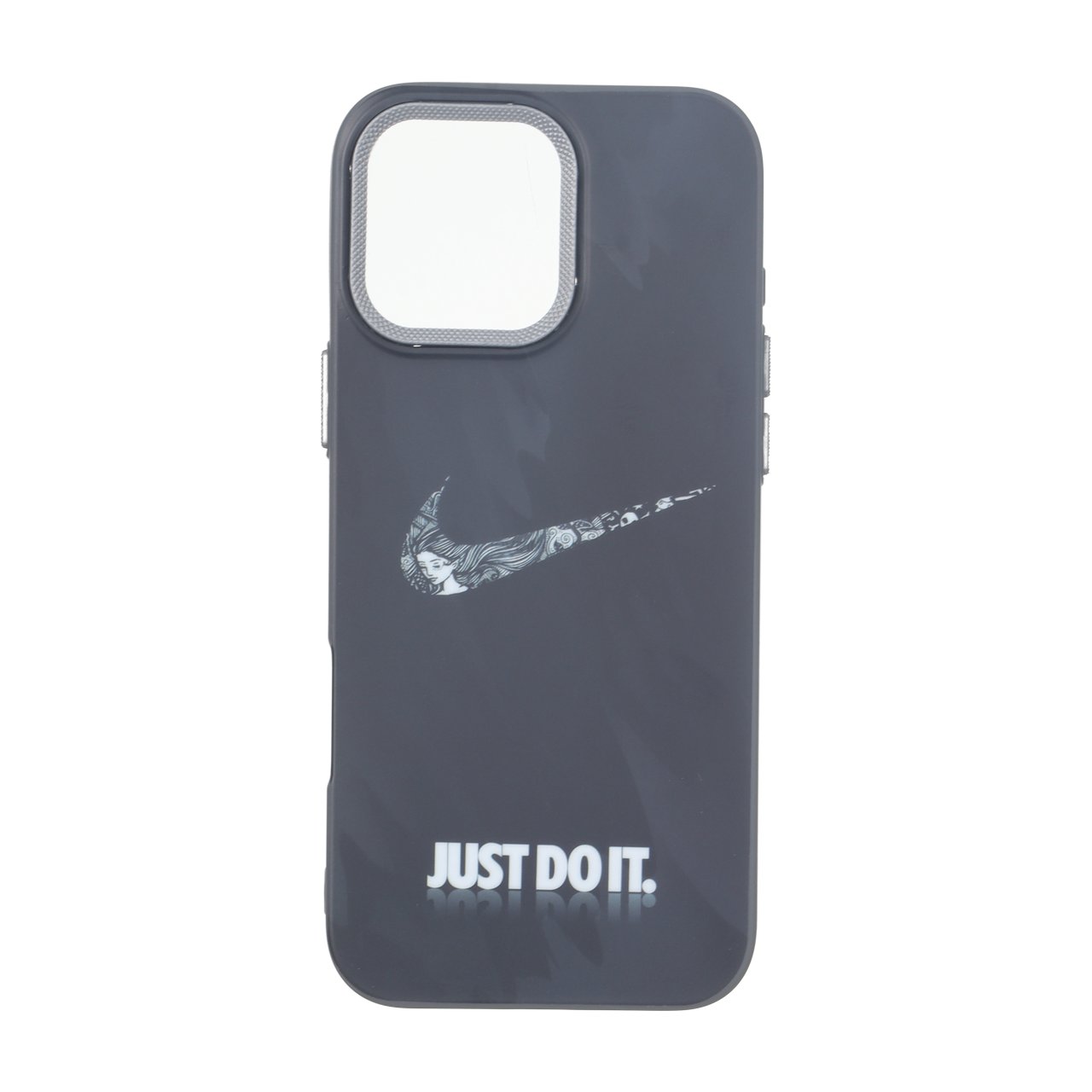 قاب طرح نایکی Just Do It با محافظ لنز مناسب برای آیفون ۱۶ پرو مکس