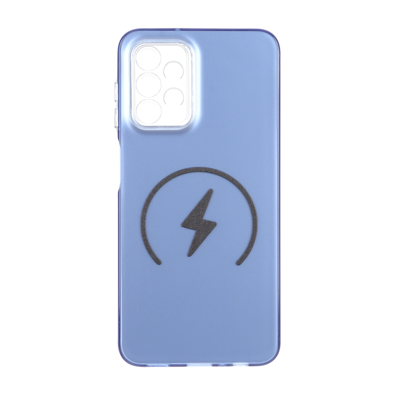 قاب طرح مگ سیف Spark لنز شفاف SO COOL آبی مناسب برای سامسونگ گلکسی A13 4G