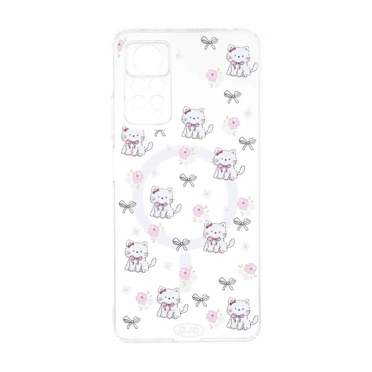 قاب Cute کریستالی طرح مگ سیف محافظ لنزدار Xiaomi Redmi Note 12 Pro 4G / Redmi Note 11 Pro - کد 163
